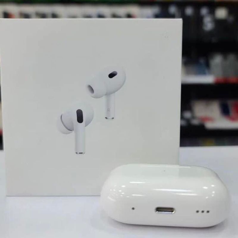 White EarBuds Pro 2 | 2nd Generation | Seamless Sound & Smart Features