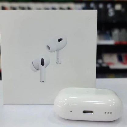 White EarBuds Pro 2 | 2nd Generation | Seamless Sound & Smart Features