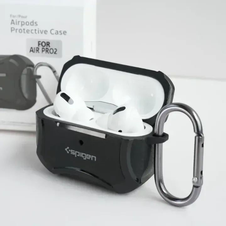 EarBuds Protective Case | Pro 2/Pro/Airpods 3 Full Protective Case with Metal Hook