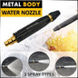 Metal High-Pressure Adjustable Nozzle Water Spray Gun | Durable for Multiple Uses